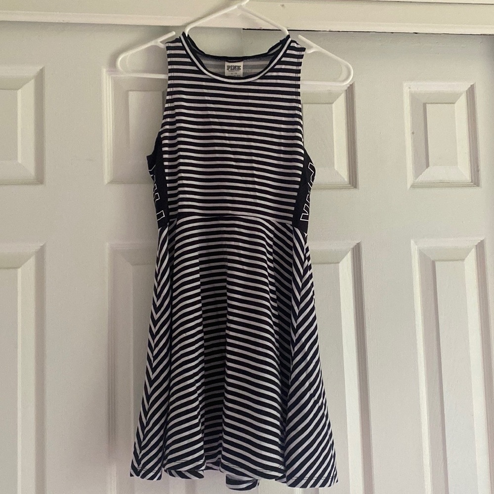 Light weighted striped dress from brand PINK size small